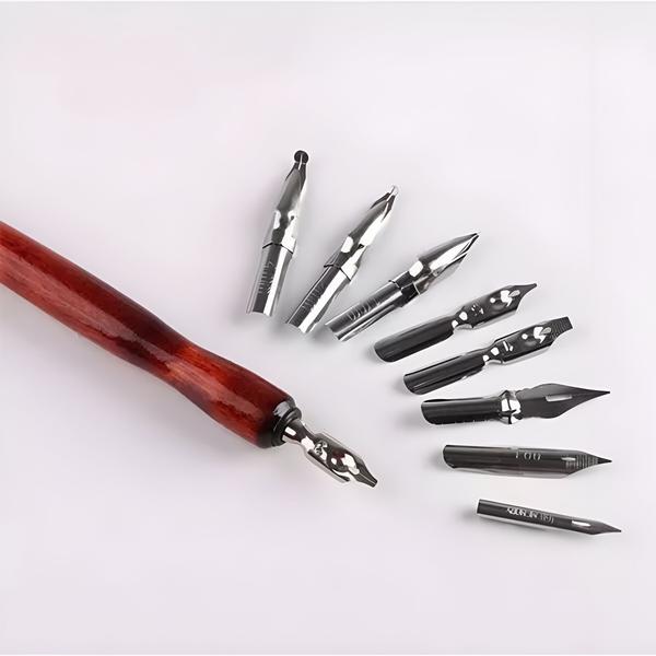 Imagem de Kit Calligraphy Dip Pen Set Sinoart com 10 Peças