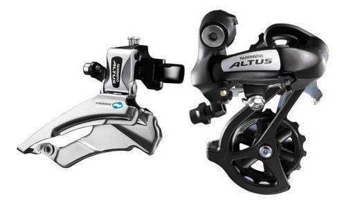 Imagem de Kit Cambio Dianteiro Altus M313+traseiro M310 7v 8v Shimano