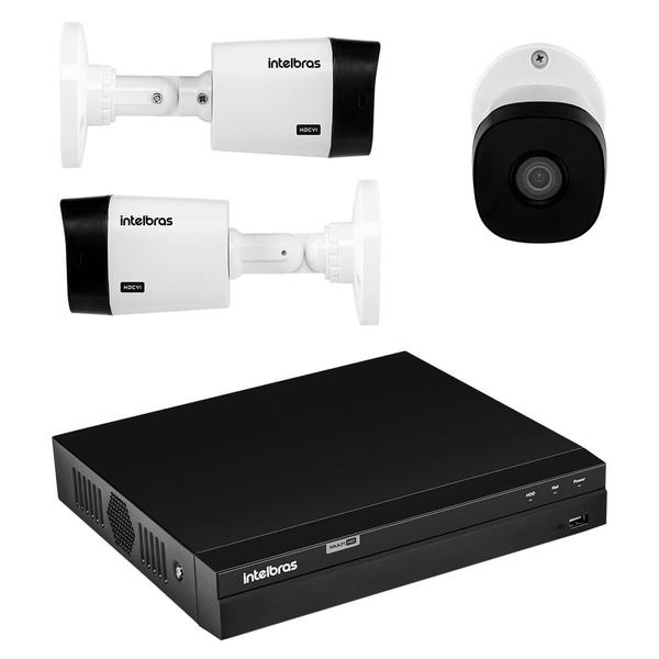 Imagem de Kit Câmera de Segurança Intelbras com 4 Câmeras de Segurança 1080p