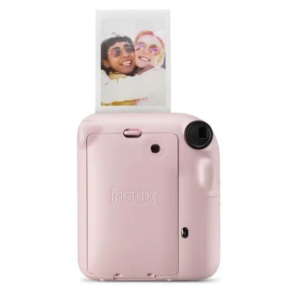 Imagem de Kit Câmera Instantânea Fujifilm Instax Mini 12 Rosa + Pack 10 filmes Macaron + Bolsa Rosa Gloss