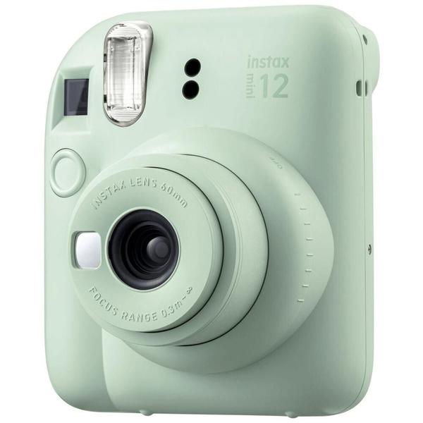 Imagem de Kit Câmera Instantânea FujiFilm Instax Mini 12 Verde Menta com Bolsa e Pack 10 Filmes