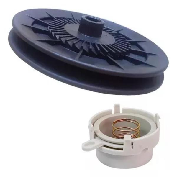 Kit cames e polia mecanismo lavadora brastemp consul mondial - DE PLASTIC Imagem de Kit cames e polia mecanismo lavadora brastemp consul mondial