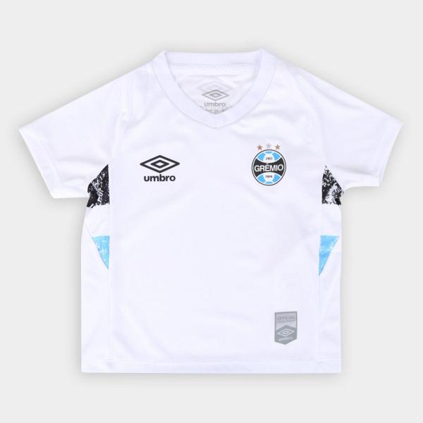 Imagem de Kit Camisa Grêmio Infantil II 24/25 s/n Torcedor Umbro + Calção Grêmio Infantil