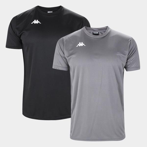 Kit Camisa Kappa Modena Com 2 Peças Masculina - Tam. P/M/G/GG