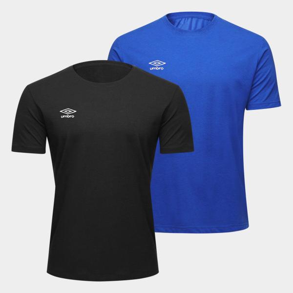 Kit Camisa Umbro TWR Striker Masculina - 2 Unidades Kit Camisa Umbro TWR Striker Masculina - 2 Unidades