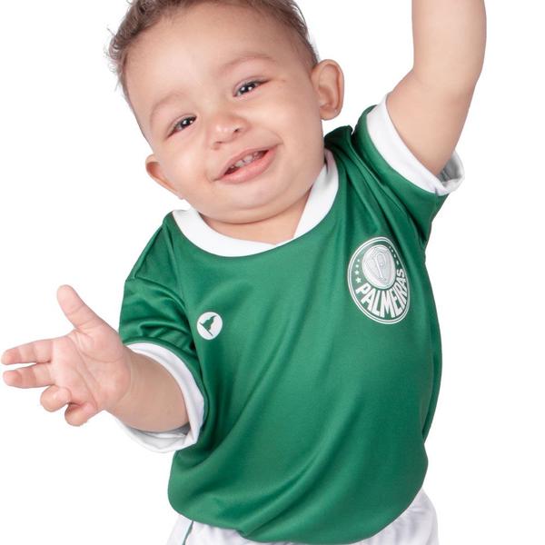 Imagem de Kit Camiseta e Short Dry Baby/infantil Palmeiras II