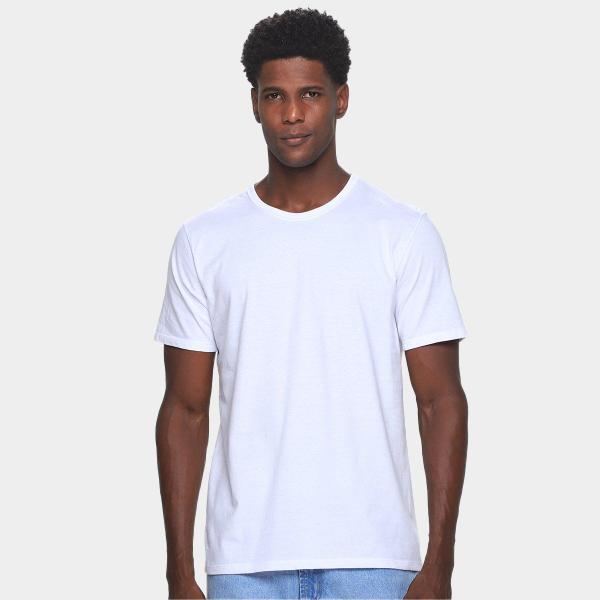 Kit Camiseta Hering Básica Masculina - 3 Peças Kit Camiseta Hering Básica Masculina - 3 Peças