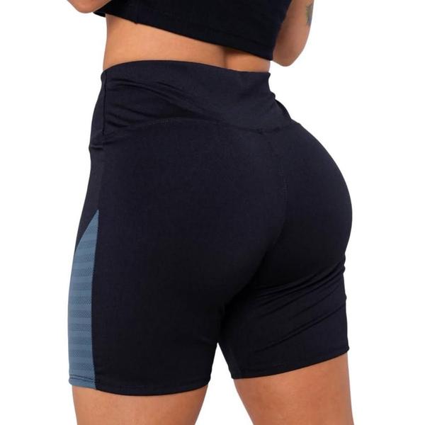 Imagem de KIT Camiseta REGATA DRY FIT Feminina + SHORT Leg Legging REDINHA Suplex Conjunto Fitness 633