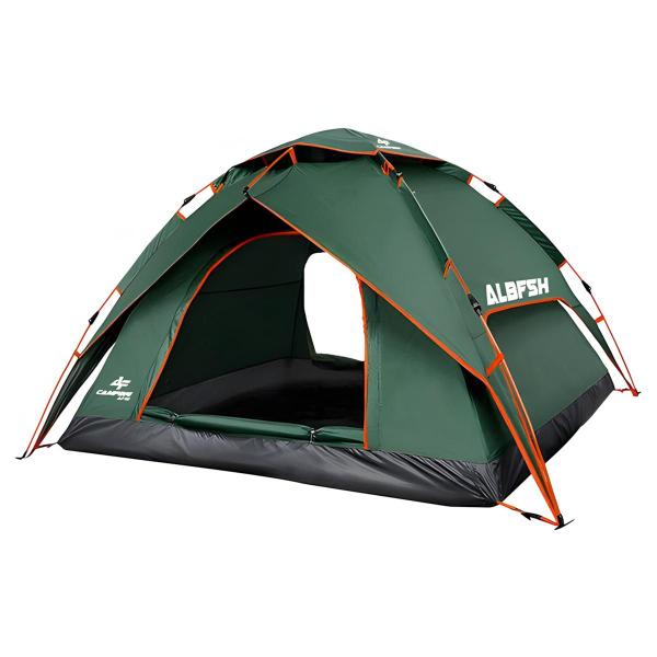 Imagem de Kit Camping Barraca Auto AF-18 2 Pessoas + Colchão Casal e Enchedor