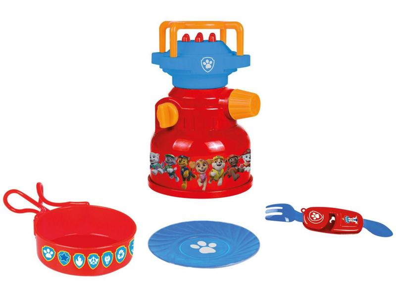 Imagem de Kit Camping de Brinquedo Paw Patrol Fogareiro - 4 Peças Candide