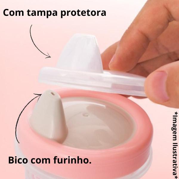 Imagem de Kit Caneca 330ml e Pote de Papinha Com Amassador Ursa Clean