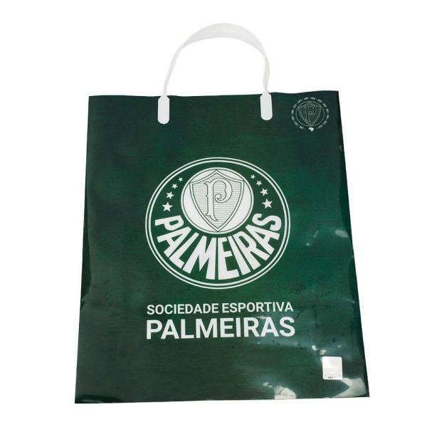 Imagem de Kit Caneca Térmica Com Tampa + Sacola Palmeiras 450 Ml