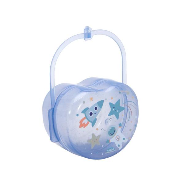 Imagem de Kit Caneca Treinamento Infantil Trio 330ml e Porta Chupeta Plasutil