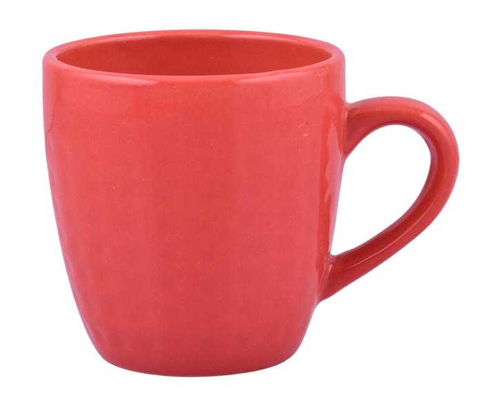 Imagem de Kit Caneca Xicara Café Chá 6 Unidade Cerâmica Vermelho 200Ml