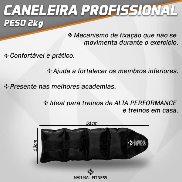 Kit Caneleira de Peso 1kg à 3kg Academia e Ginástica - Natural Fitness Imagem de Kit Caneleira de Peso 1kg à 3kg Academia e Ginástica