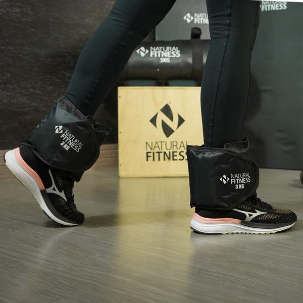 Kit Caneleira de Peso 1kg à 3kg Academia e Ginástica - Natural Fitness Imagem de Kit Caneleira de Peso 1kg à 3kg Academia e Ginástica