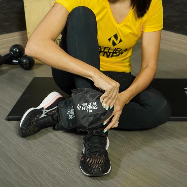Kit Caneleira de Peso 1kg à 3kg Academia e Ginástica - Natural Fitness Imagem de Kit Caneleira de Peso 1kg à 3kg Academia e Ginástica