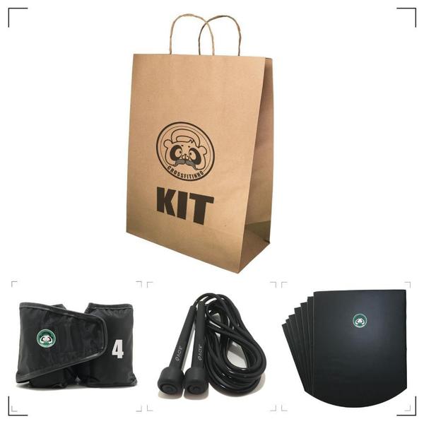 Imagem de Kit Caneleiras 4Kg + Colchonete + Cordinha