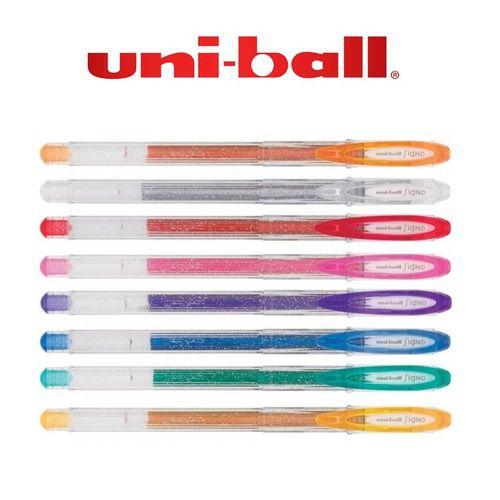 Imagem de Kit Caneta Uni-Ball Signo Angelic Colour/ Sparkling/ Noble Metal/ Neo - WX GIFT