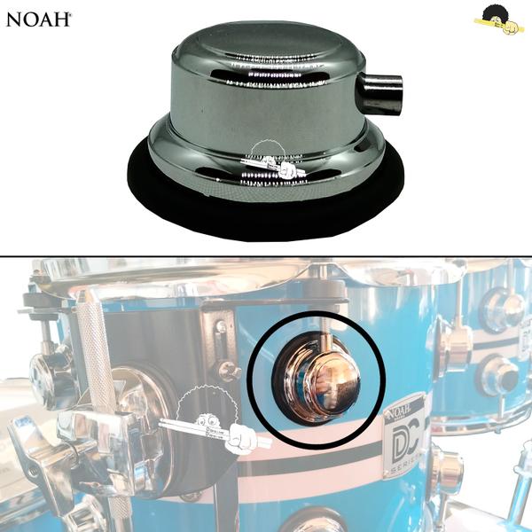 Imagem de Kit Canoa simples Para Tom/Caixa/Surdo cromada - Noah NSP620 (5 Unid.)