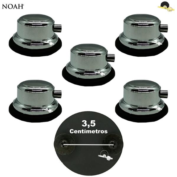 Kit Canoa simples Para Tom/Caixa/Surdo cromada - Noah NSP620 (5 Unid.) Imagem de Kit Canoa simples Para Tom/Caixa/Surdo cromada - Noah NSP620 (5 Unid.)