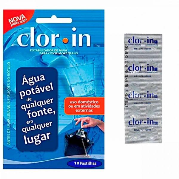 Kit Cantil Onix 1,9 Litros + 30 Pastilhas Purificadoras de Agua Nautika Imagem de Kit Cantil Onix 1,9 Litros + 30 Pastilhas Purificadoras de Agua Nautika