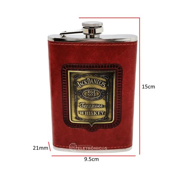 Kit Cantil Porta Bebida Bolsa Design Sofisticado E Elegante Chaveiro Copo Shot DY8838 - Dylan Imagem de Kit Cantil Porta Bebida Bolsa Design Sofisticado E Elegante Chaveiro Copo Shot DY8838