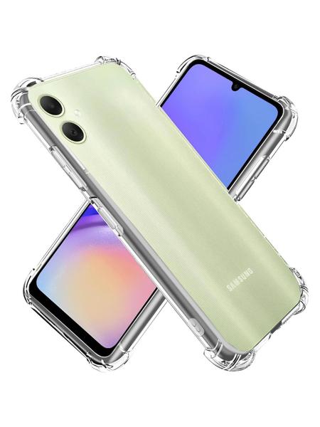 Imagem de Kit Capa Capinha Anti Impacto + Película de Cerâmica Para Samsung Galaxy A06