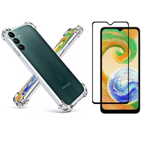 Imagem de Kit Capa Capinha Para Galaxy A04s Anti Impacto + Película 3d