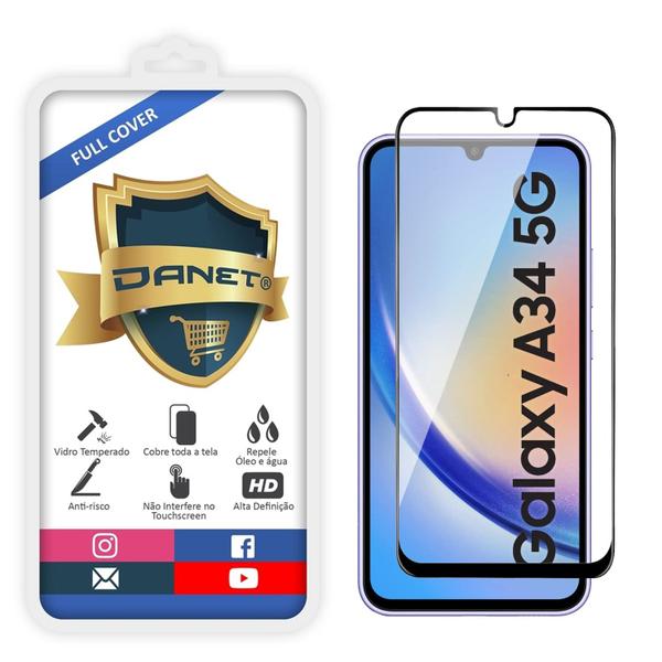 Imagem de Kit Capa Capinha Para Galaxy A34 Anti Impacto + Película 3d