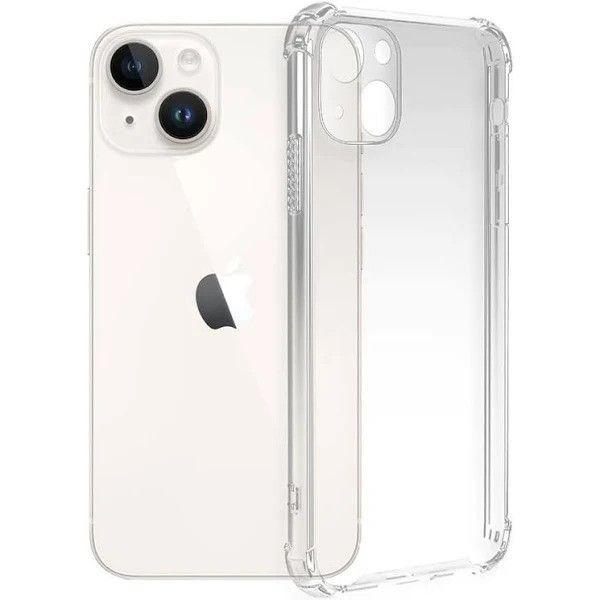 Imagem de Kit Capa Capinha Transparente + Película Cerâmica + Fone de Ouvido para Iphone 14