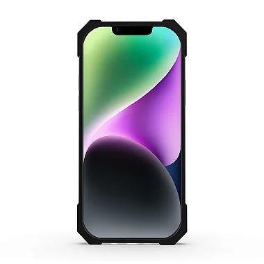 Imagem de Kit Capa case capinha Dual Shock X e Pelicula Coverage 5D Pro Preta para iPhone 15 Pro Max - Gshield