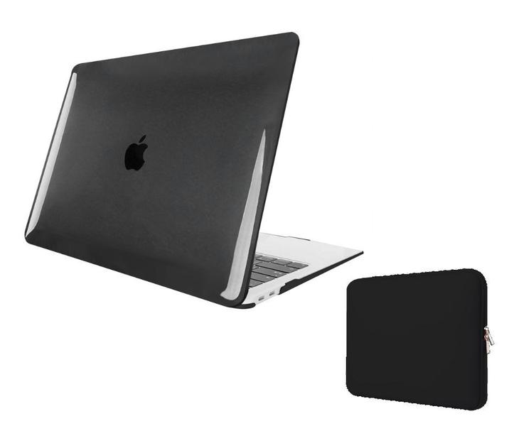 Imagem de Kit Capa Case Compativel Macbook AIR 11" A1465 cor BC + Capa Neoprene