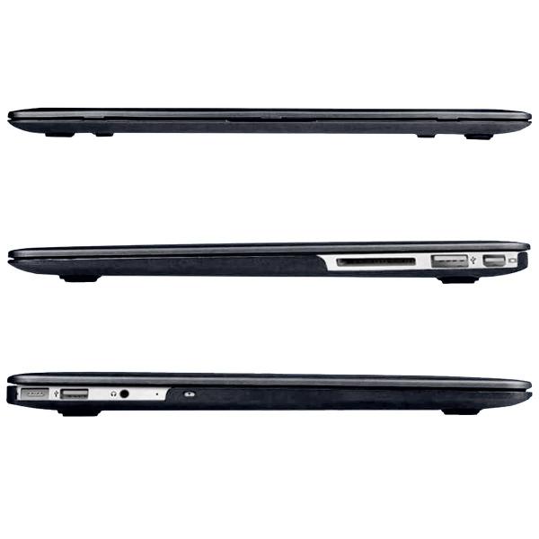 Imagem de Kit Capa Case Compativel Macbook AIR 13" A1466 A1369 cor BC + Capa Neoprene