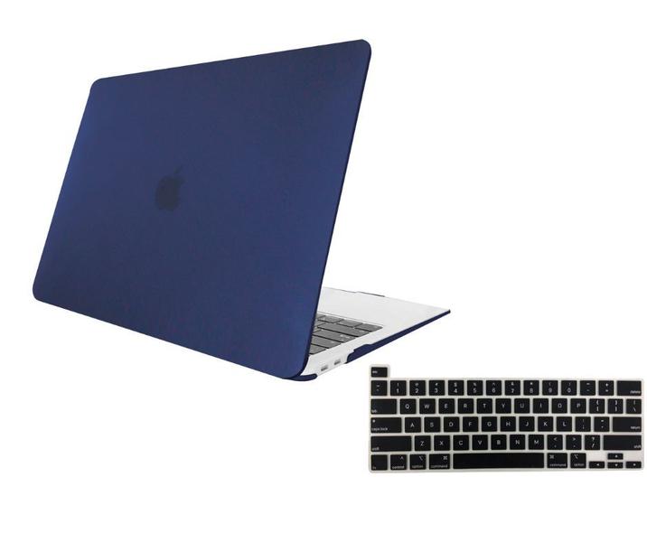 Imagem de Kit Capa Case Compativel Macbook NEW PRO 13" A1706 A2159 cor AZMF + Pelicula de Teclado