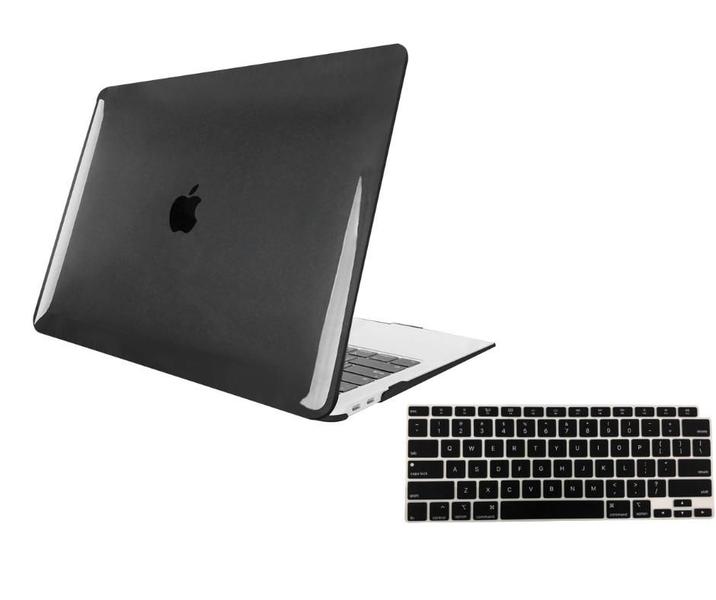 Imagem de Kit Capa Case Compativel Macbook PRO 15" A1286 cor BC + Pelicula de Teclado