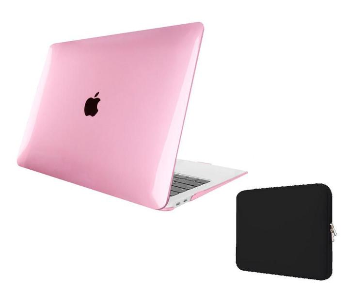 Imagem de Kit Capa Case Compativel NEW Macbook AIR 13" A1932 A2179 A2337 M1 cor RC + Capa Neoprene