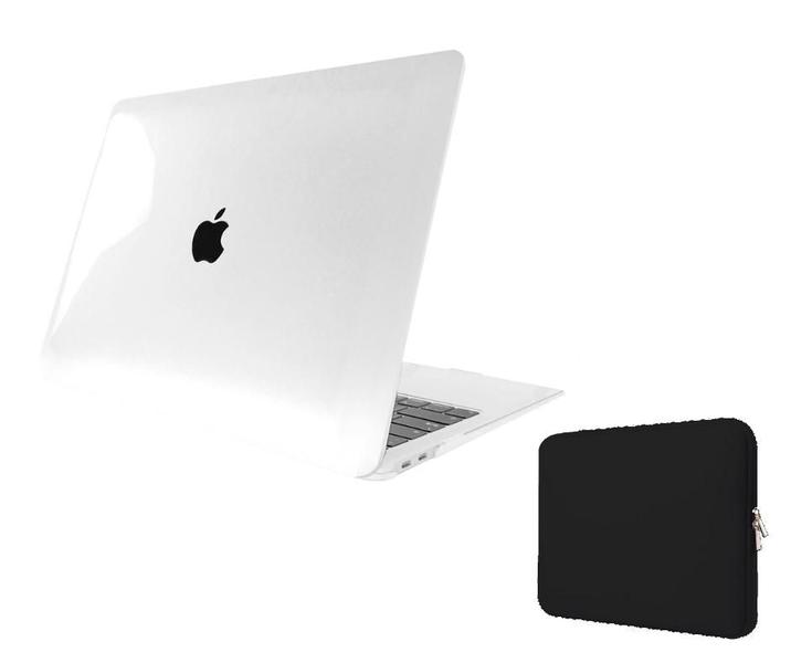 Imagem de Kit Capa Case Compativel NEW Macbook PRO 15" A1707 A1990 cor TC + Capa Neoprene