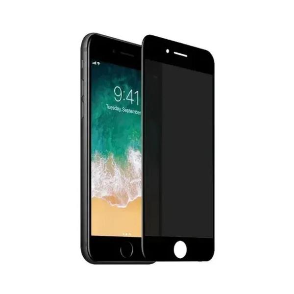 Imagem de Kit Capa Case Reforçada + Pel Vidro Privacidade 3D P/ Iphone