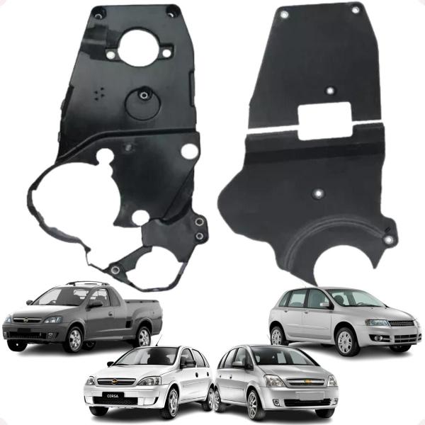 Imagem de Kit Capa Correia Stilo Corsa Montana Meriva 1.8 8V Capa Correia Dentada 2M Plastic