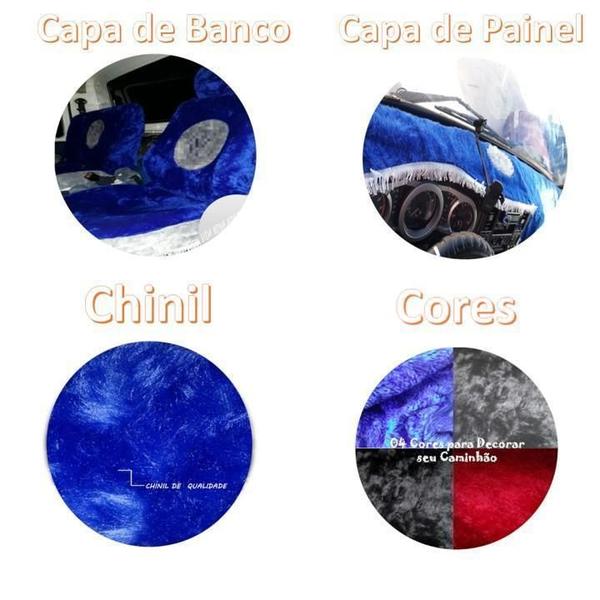 Imagem de Kit Capa De Banco Chinil E Painel ul Ford F12000 Sapão