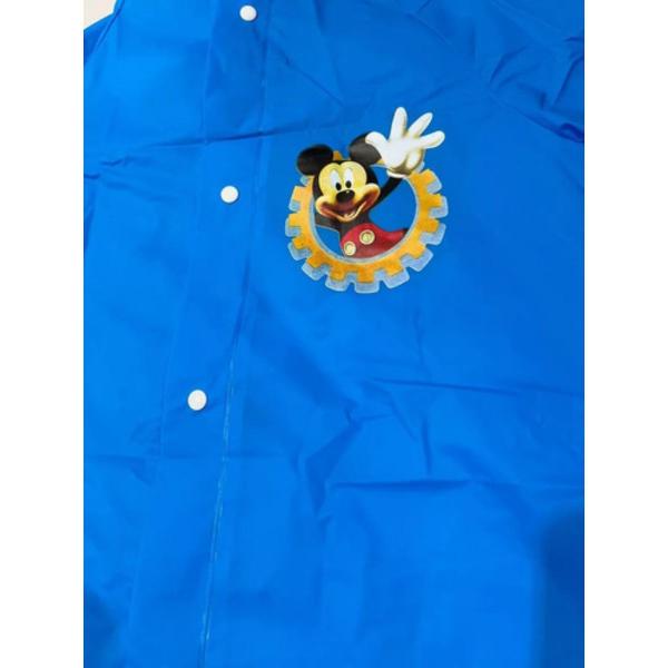 Imagem de Kit Capa De Chuva Infantil Plástico + Sombrinha Mickey 85x53