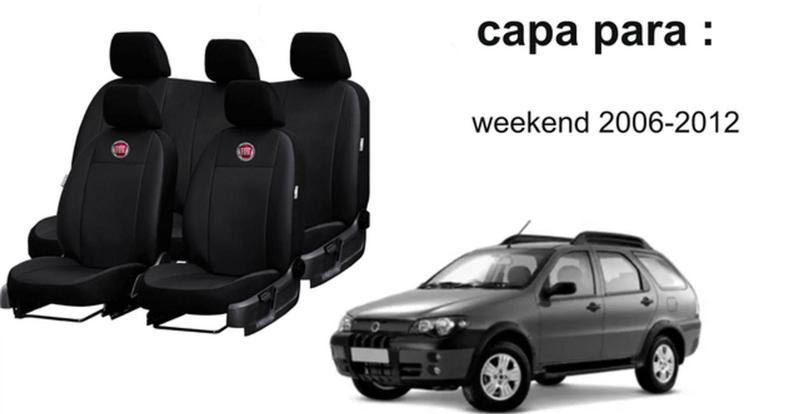 Imagem de Kit Capa de Cobrir Weekend 06-12 + Limpador de Parabrisa Eficaz