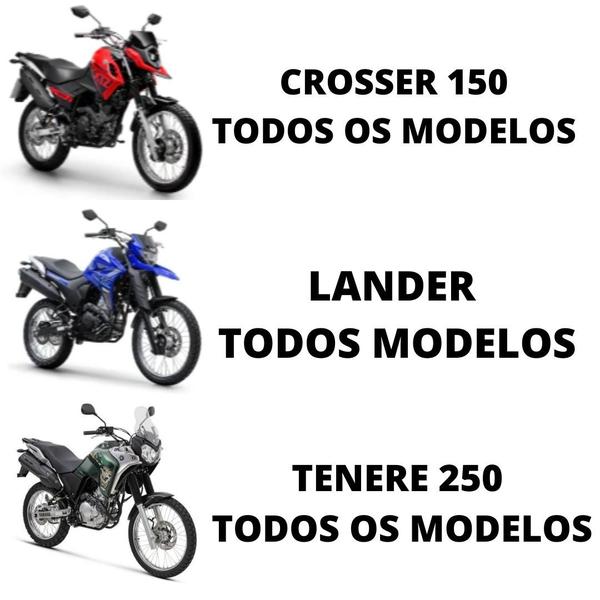 Imagem de Kit capa do estribo dianteiro lander e outros modelos