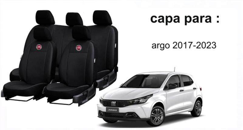 Imagem de Kit Capa e Capa de Cobrir Argo 17-03 com Limpador de Parabrisa Inclusos