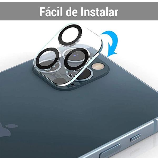 Imagem de Kit Capa + Película 3D Vidro + Película Câmera Compatível com iPhone 12