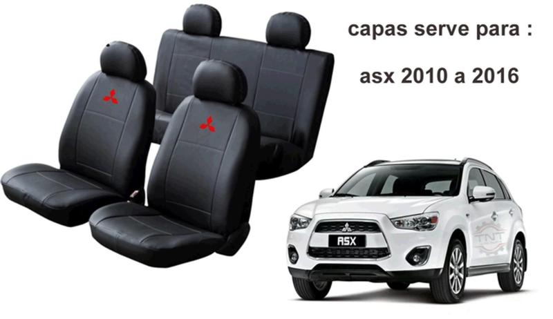 Imagem de Kit Capa Sob Medida ASX 2010 a 2016 + Capa de Cobrir Automotiva e Limpador de Alta Qualidade