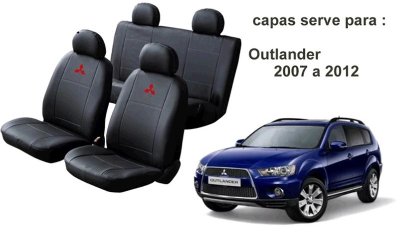 Kit Capa Sob Medida para Outlander 2007 a 2012 com Tapete e Volante Incluídos - aero Print Imagem de Kit Capa Sob Medida para Outlander 2007 a 2012 com Tapete e Volante Incluídos
