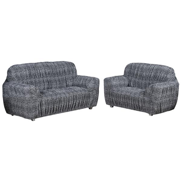 Imagem de Kit capa sofa 3x3 lugares estampada malha gel forte  ZEBRA