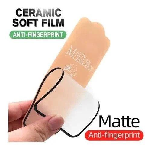 Imagem de Kit Capa Transparente + Película Cerâmica Fosca + Película Câmera Traseira para Samaung Galaxy M35